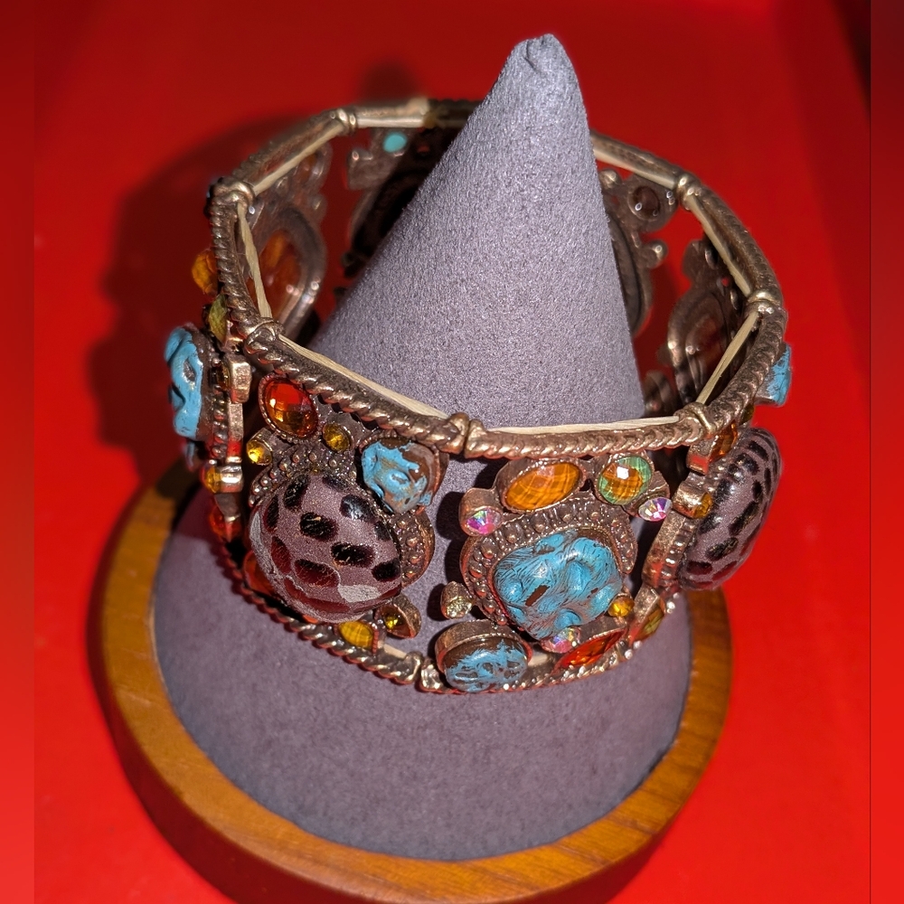 Ornate Stone Bracelet.